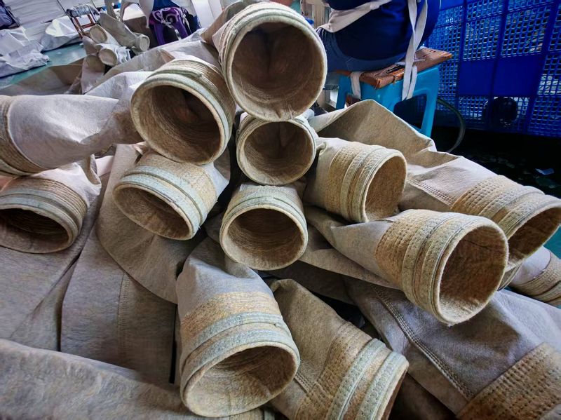 覆膜芳綸抗靜電氟美斯濾袋