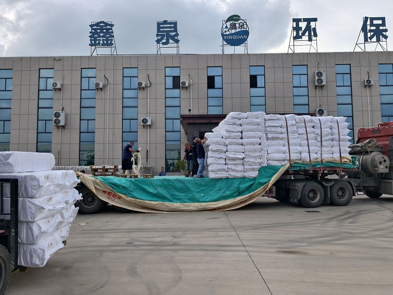 PPS濾袋發貨現場