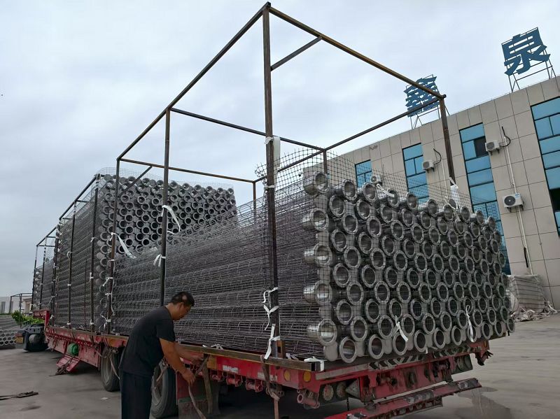 316L不銹鋼袋籠發貨現場